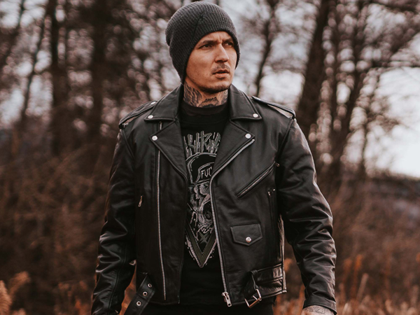 leather studio men jackets