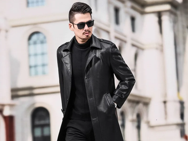 leather studio men coats