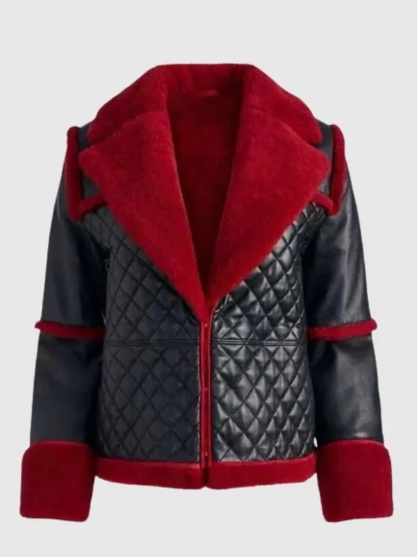 Women’s Aviator Pilot Style B3 Shearling Jacket